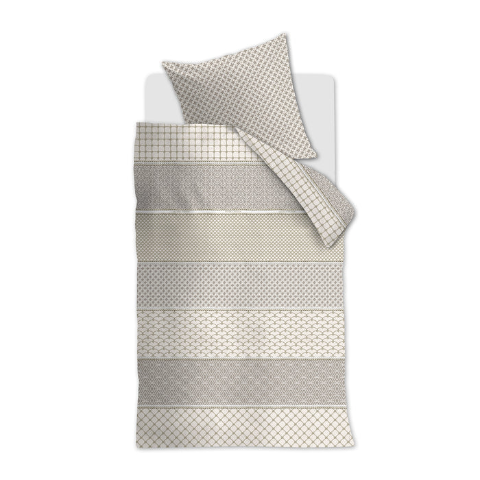 Riviera Maison - DE RM Ropes taupe 80x80 - Taupe