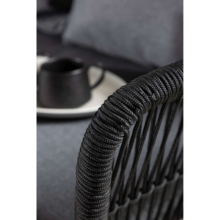 Venture Home Chania Hoekbankset - Zwart