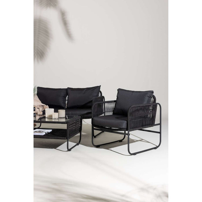 Venture Home Utah Bankstel - Zwart