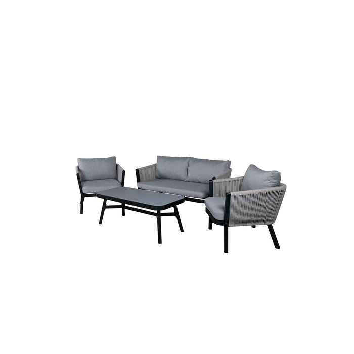 Venture Home Virya Bankstel - Zwart