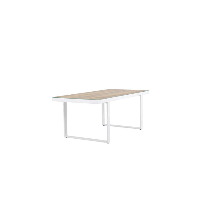 Venture Home Merlo Rechthoekige eettafel 75 x 200 x 90 - Wit
