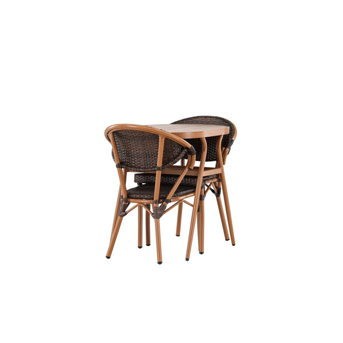 Venture Home Abrantes Cafésset - Bruin