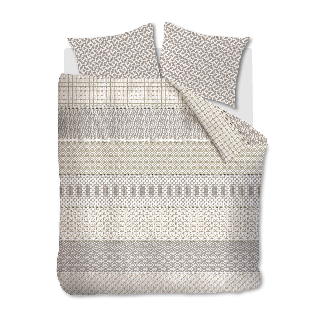 Riviera Maison - RM Ropes taupe 240x200|220 - Taupe