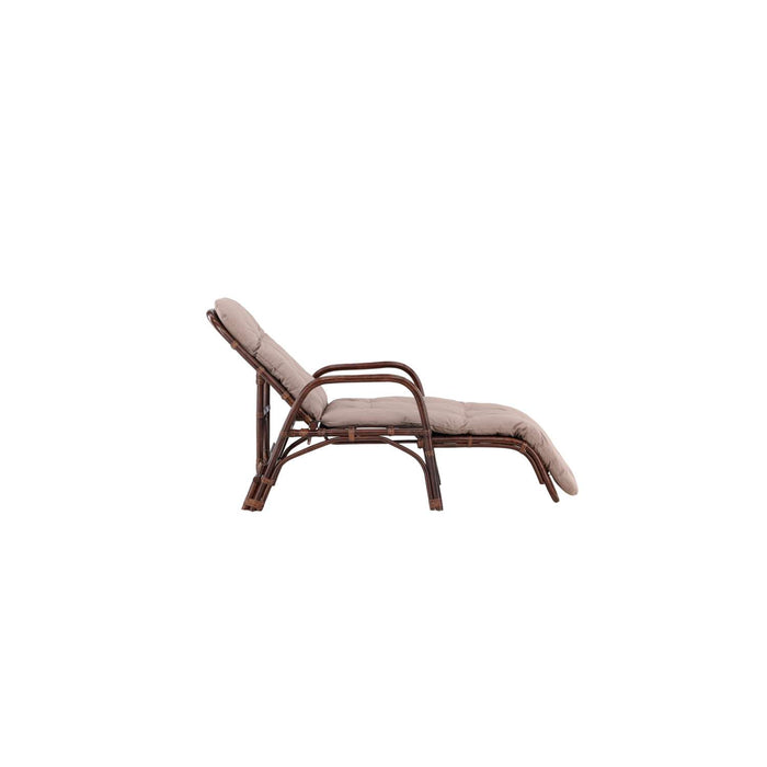 Venture Home Nella Zonnebed 177 x 101 x 67 - Donker Walnoot