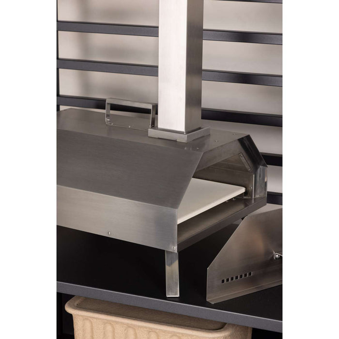 Venture Home Hamnå Pizzaoven 40 x 68,1 x 76,4 - Zilver