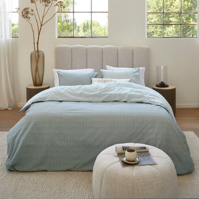 Riviera Maison - RM Twisted grey green 60x70 - Groen