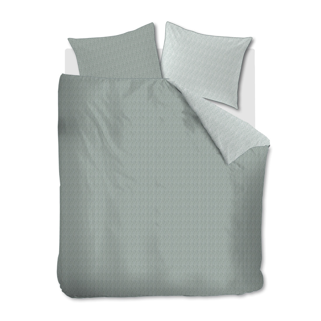 Riviera Maison - RM Twisted grey green 200x200|220 - Groen