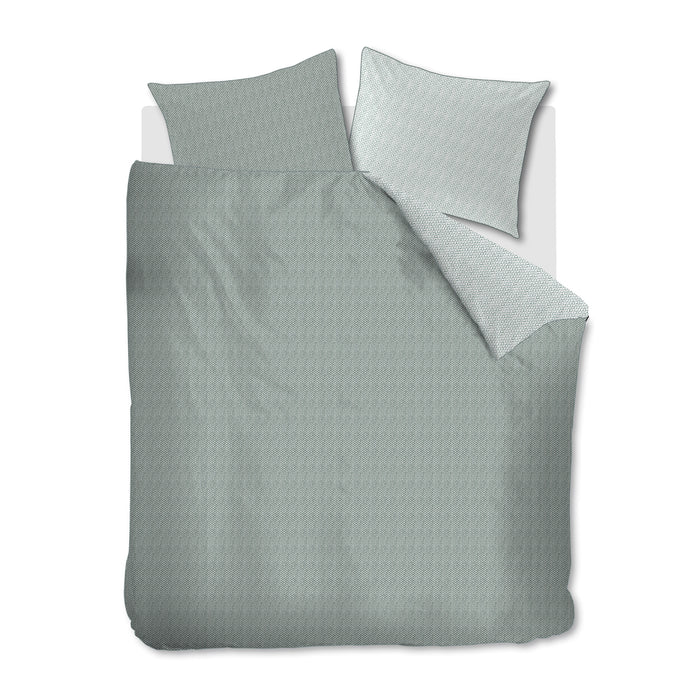 Riviera Maison - RM Twisted grey green 200x200|220 - Groen