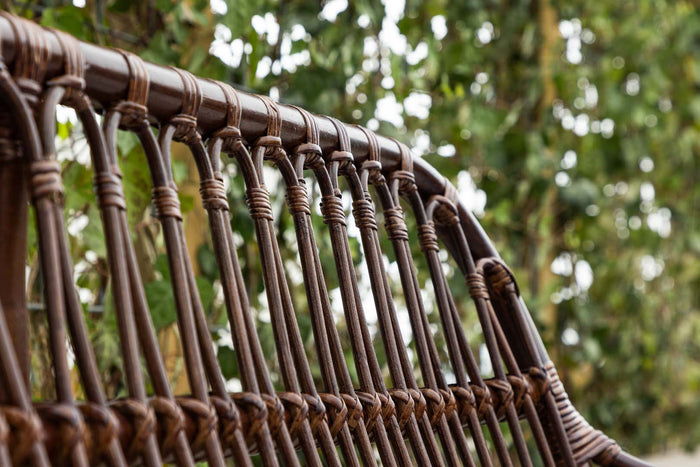 Venture Home Nella 2-zitsbank 62 x 93 x 129 - Donker Walnoot