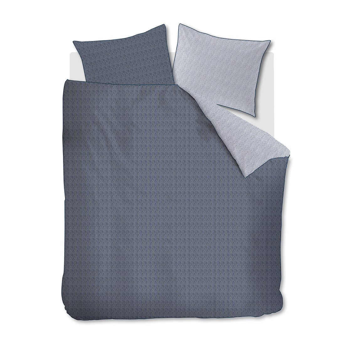 Riviera Maison - RM Twisted blue 200x200|220 - Blauw