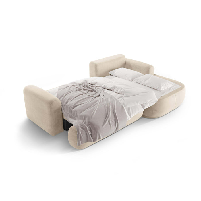 Micadoni Hoekslaapbank rechts met opbergvak Ella velvet