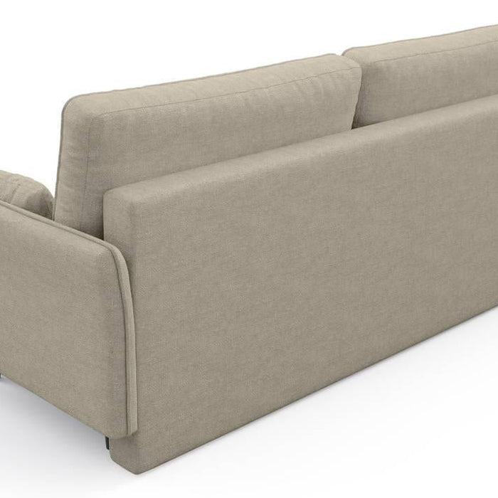 NADUVI Collection Slaapbank Seriate chenille met opbergruimte