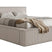 NADUVI Collection Bedframe Rafe ribstof 180 x 200 cm