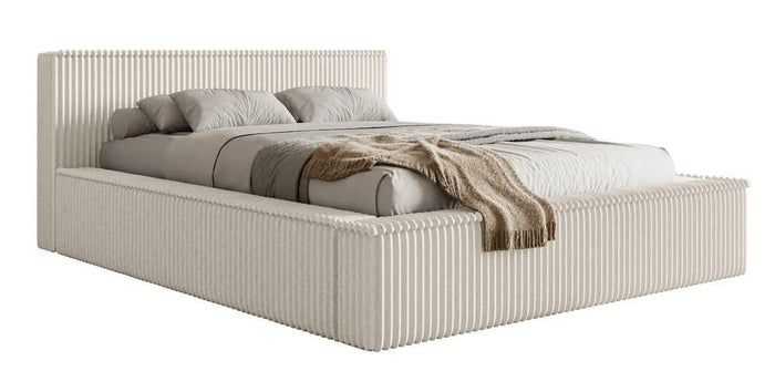 NADUVI Collection Bedframe Rafe ribstof 180 x 200 cm