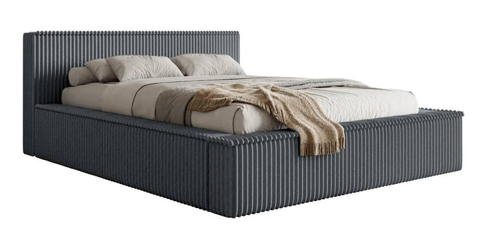 NADUVI Collection Bedframe Rafe ribstof 140 x 200 cm
