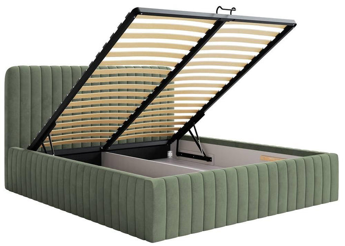 NADUVI Collection Bedframe Destro velvet met opbergruimte 160 x 200