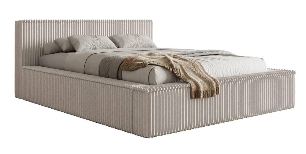 NADUVI Collection Bedframe Rafe ribstof 160 x 200 cm