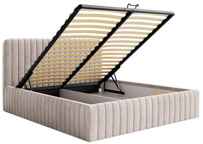 NADUVI Collection Bedframe Destro velvet met opbergruimte 180 x 200