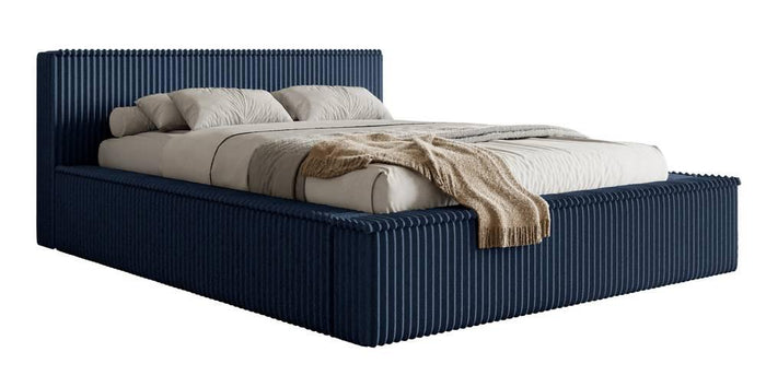 NADUVI Collection Bedframe Rafe ribstof 140 x 200 cm