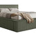 NADUVI Collection Bedframe Rafe ribstof 160 x 200 cm