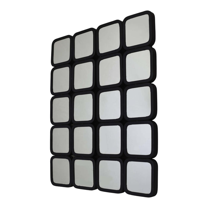 LOFT42 Spiegel Dory - Wandspiegel - Zwart - Metaal - 100x80