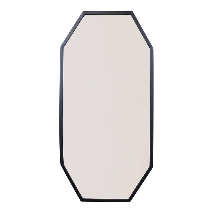 LOFT42 Octa wandspiegel – Zwart - metaal – 79x39