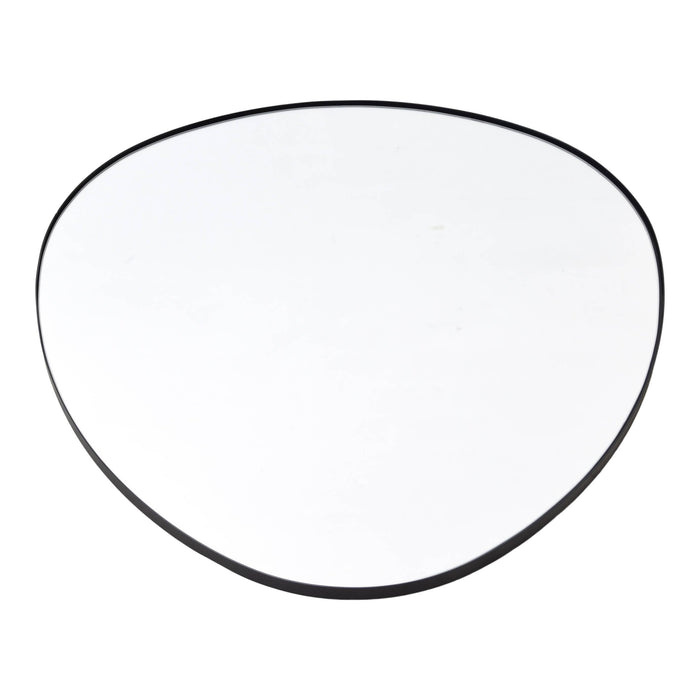 Fragix Nomad wandspiegel - Organisch - Zwart metaal - 60x60