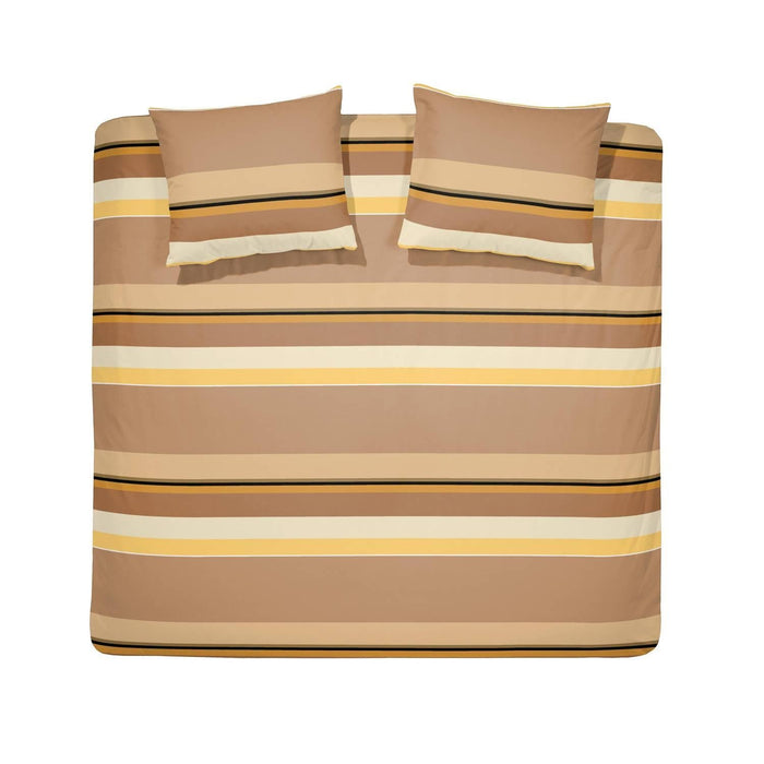 Cinderella dekbedovertrek Cuba - Flanel - 260x200|220 cm - Caramel