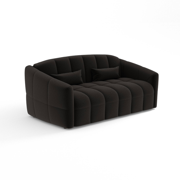 Express slaapbank met donker antracietkleurig lusvormig matras, 160 cm