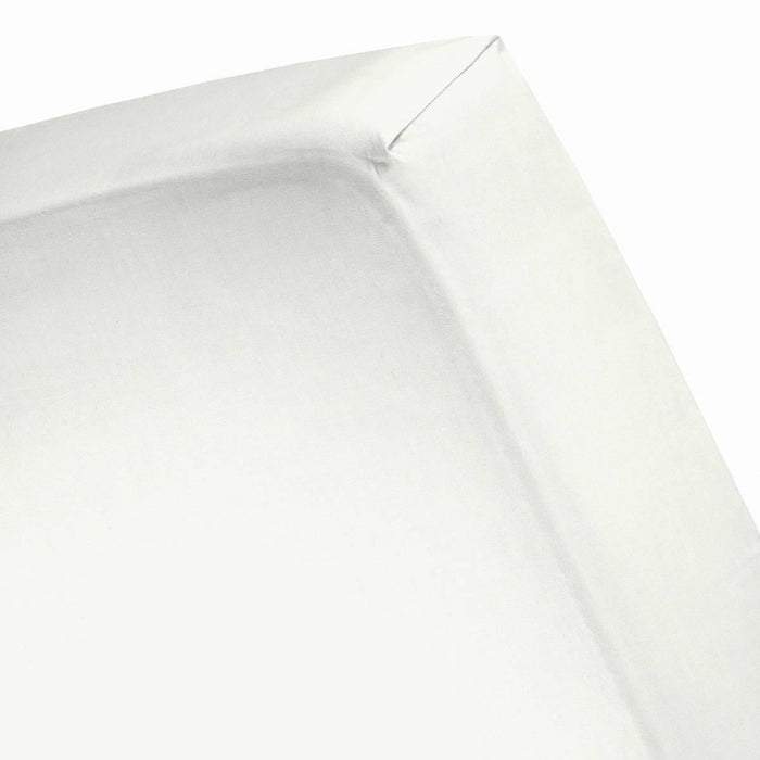 Damai Hoeslaken Biologisch Katoen Satijn 30cm Hoekhoogte - ivory