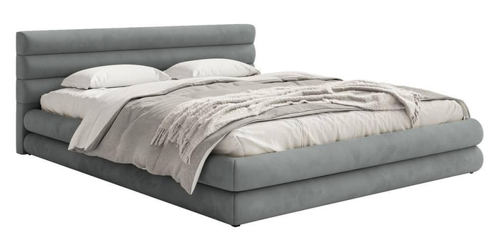 NADUVI Collection Gestoffeerd bed Alvaro chenille 180 x 200 met