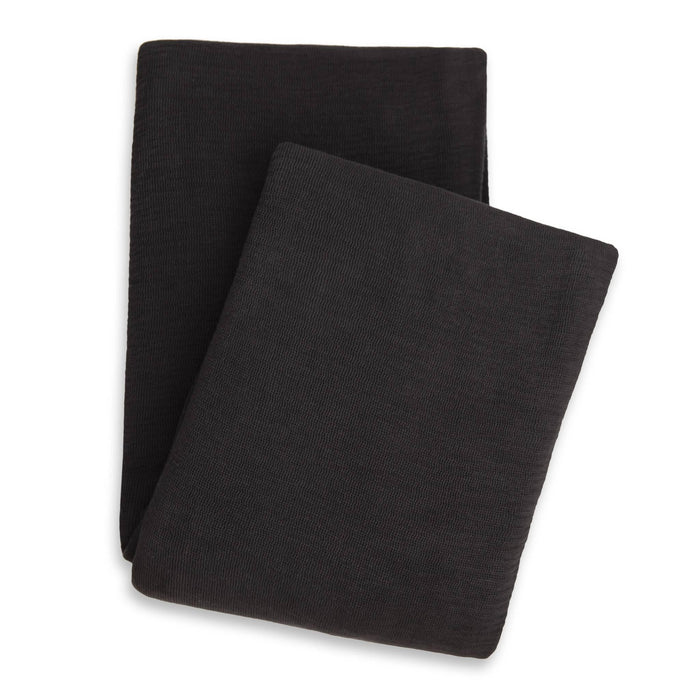 Yellow Katoen Bedsprei Plaid Ica - phantom black 140x200cm