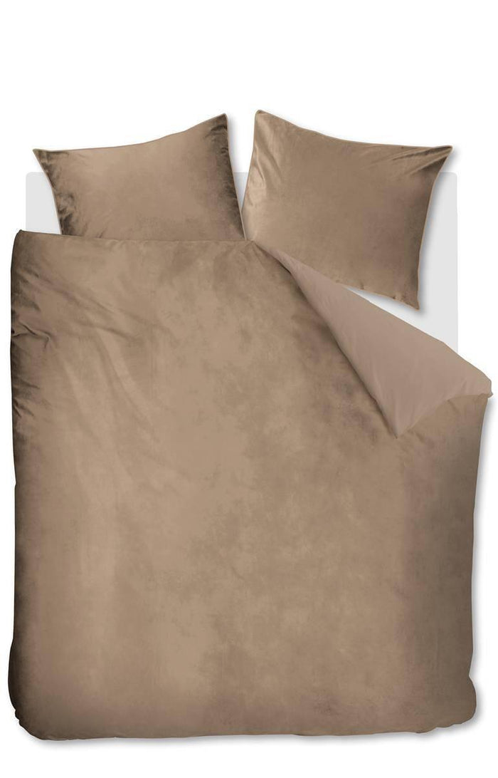 Riviera Maison dekbedovertrek Estate dark sand - 2-persoons