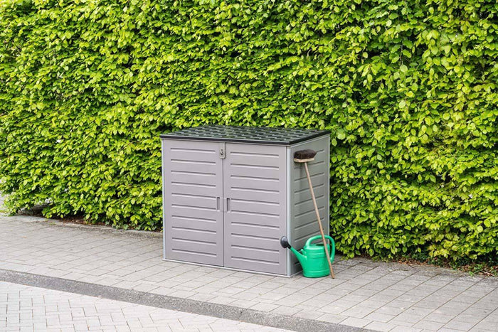 Dulu containerbox140x82x124 dark grey| black