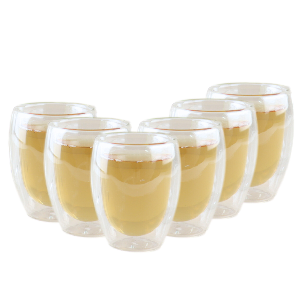 OTIX Dubbelwandige koffieglazen Theeglazen Koffietassen Koffiekopje...