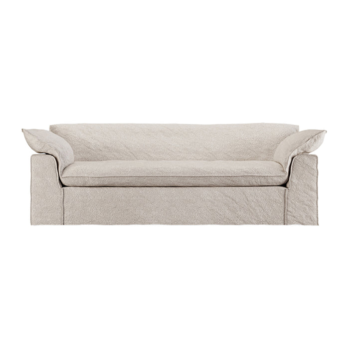 HKliving Nomad 3-zitsbank - Bouclé - Taupe