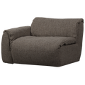 WOOOD Baggy 1-Zits Met Arm Links - Geweven Stof - Warmgrijs Melange -