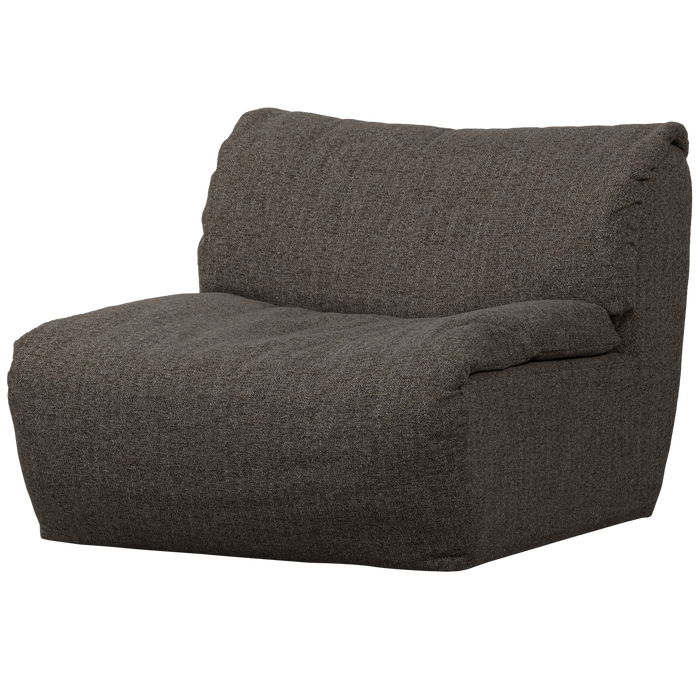 WOOOD Baggy 1-Zits Element - Warmgrijs - Geweven Stof  - 81x91x101