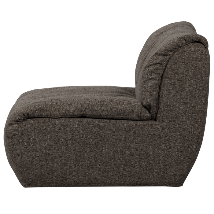 WOOOD Baggy 1-Zits Element - Warmgrijs - Geweven Stof  - 81x91x101