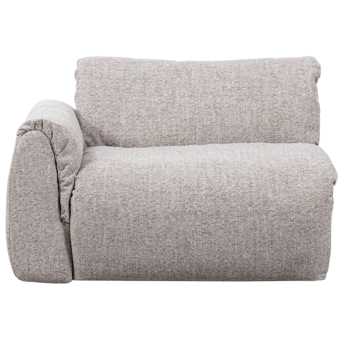 WOOOD Baggy 1-Zits Met Arm Links - Geweven Stof - Naturel Melange -