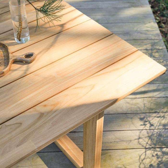 Tikamoon - Massief teakhouten tuintafel 245 Noah