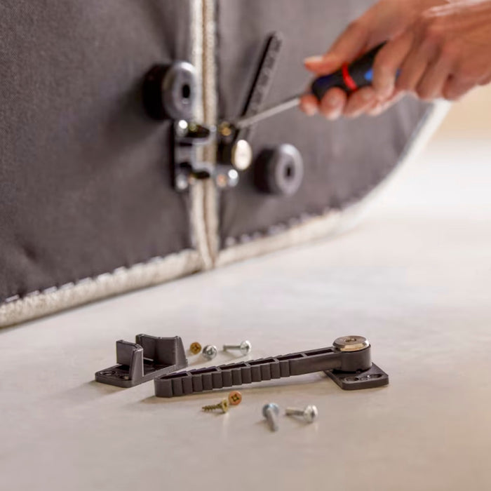 Tikamoon - Modulaire 4|5-zits hoekbank Dario in beige stof