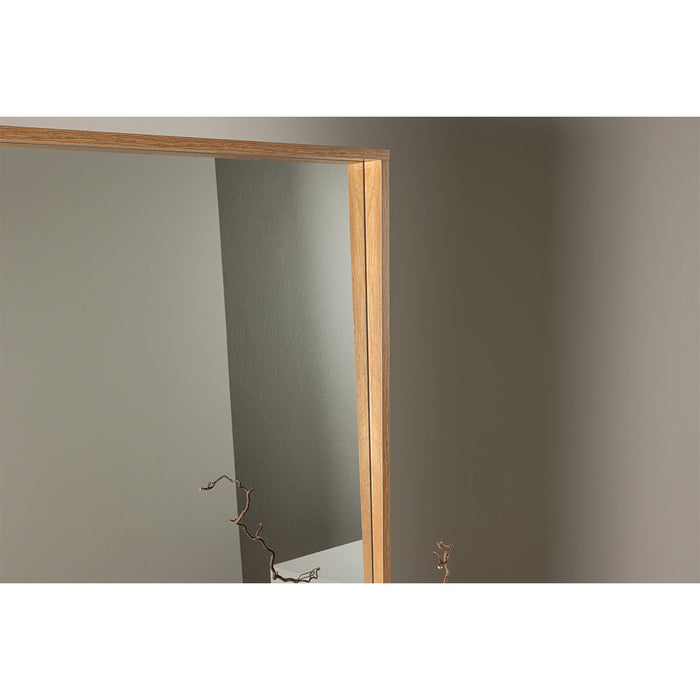 Hioshop Nashville spiegel vloer 125x196 cm natuur.