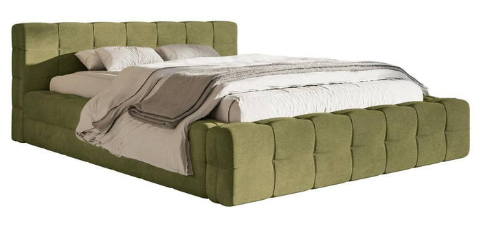 Selsey Design Tilly bedframe velvet met opbergvak 180 x 200 cm