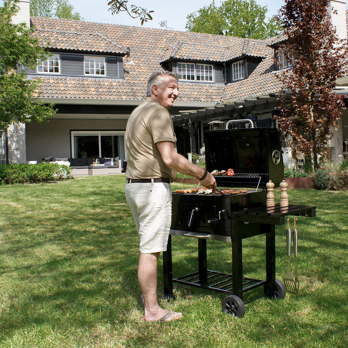 Patton Houtskoolbarbecue C2 - Charcoal Chef (24) - Zwart