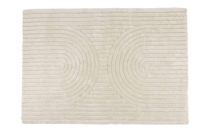 Fjôrd - Vloerkleed Wit - 290x200cm - Niklas