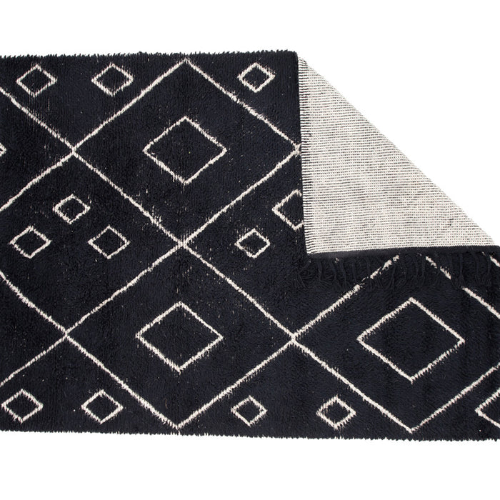 Fjôrd - Vloerkleed Zwart - 200x300cm - David