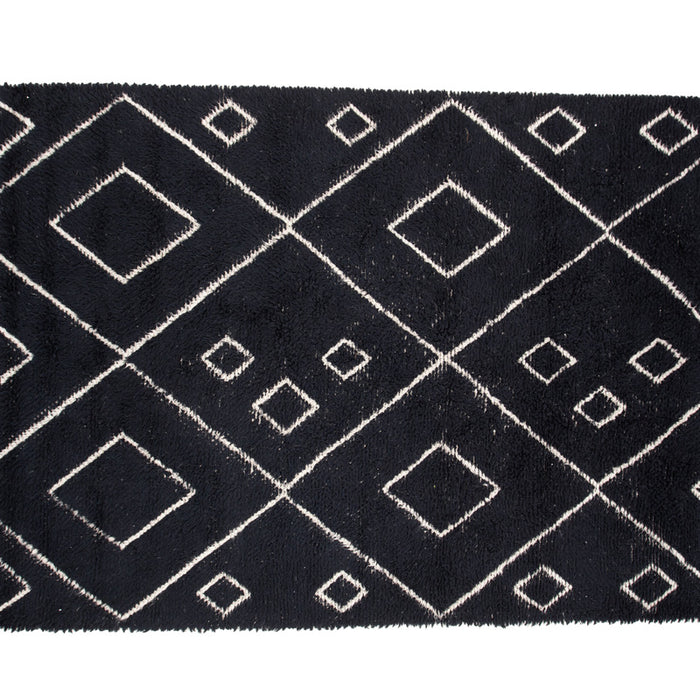 Fjôrd - Vloerkleed Zwart - 200x300cm - David