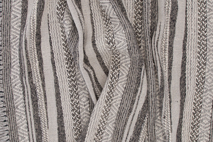 Fjôrd - Vloerkleed Donkergrijs - 170x240cm - Alwar