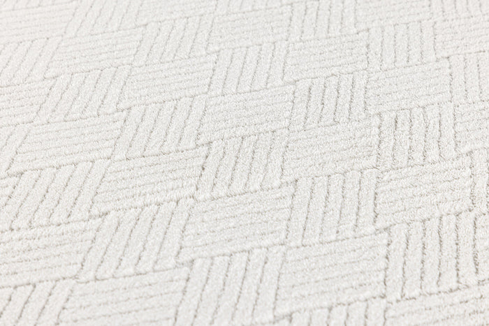 Fjôrd - Vloerkleed Wit - 160x230cm - Todd